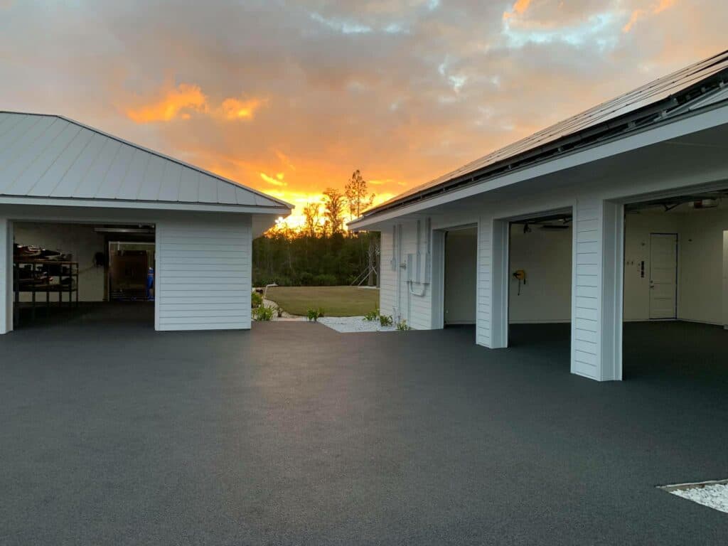 Garage and driveway resurfacing