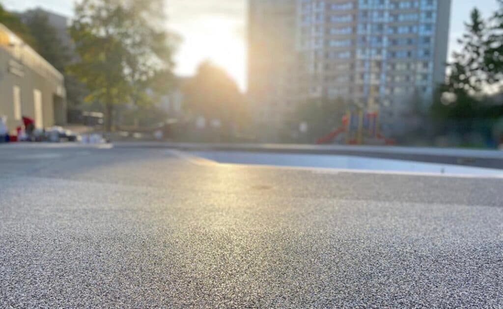 Pool Deck — rubber safety surfacing